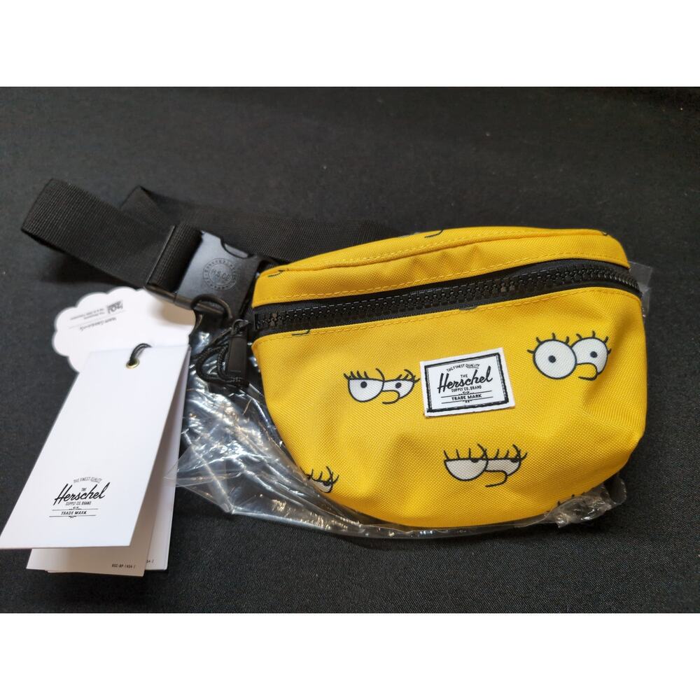 Universal Studios The Simpsons X HERSCHEL Lisa Fourteen Fanny Pack Crossbody Bag